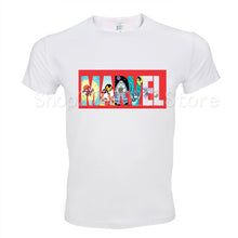 Load image into Gallery viewer, 2019 Marvel white shirt